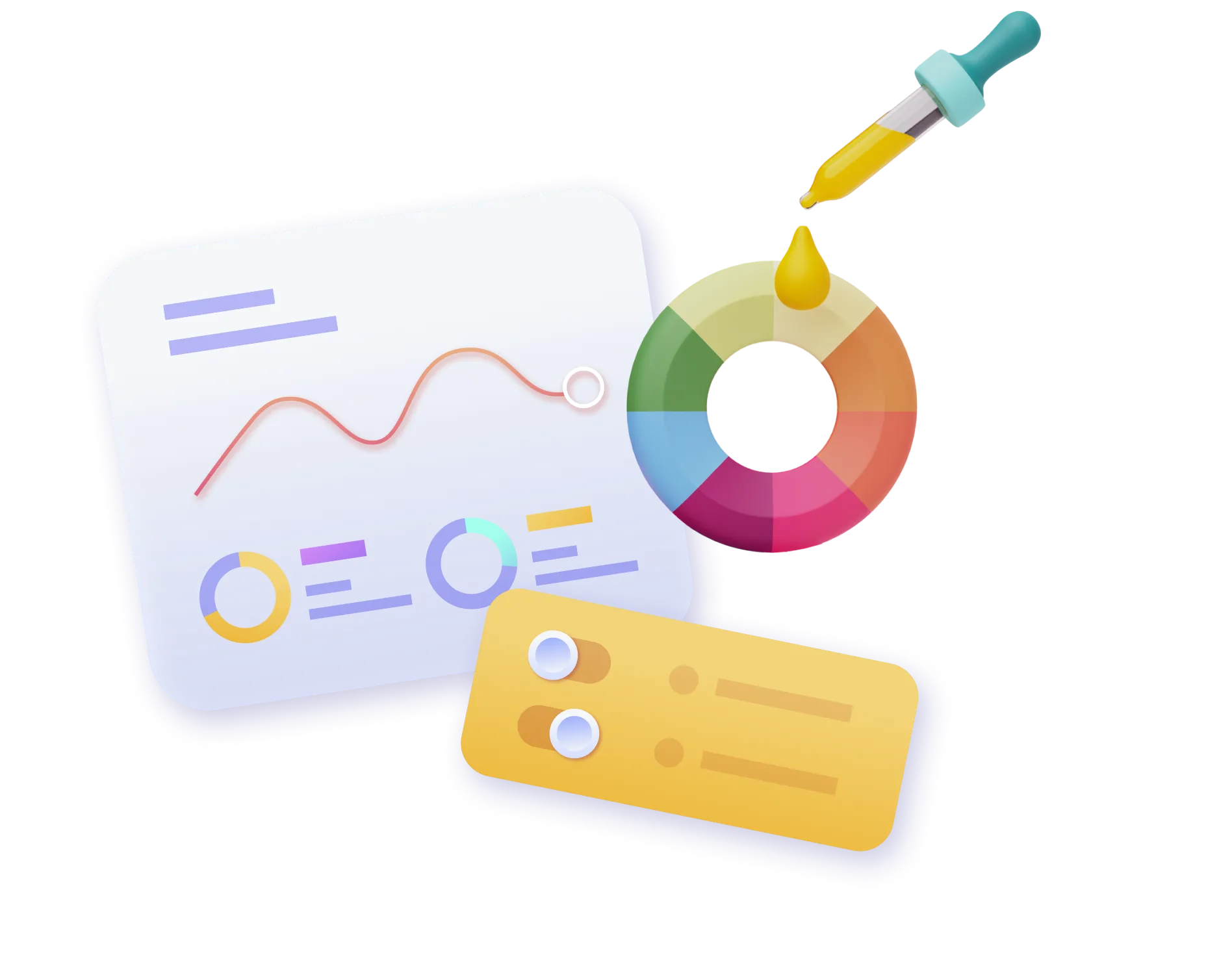 Colorful icons